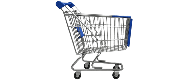 Empty shopping cart